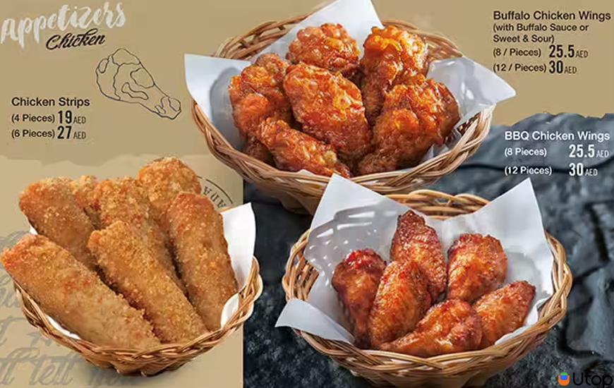 Menu tại Pizza Company đặc sắc và đầy hấp dẫn