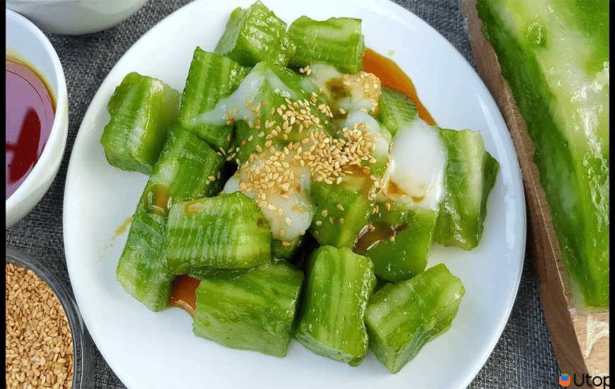 4. Bánh đúc lá dứa