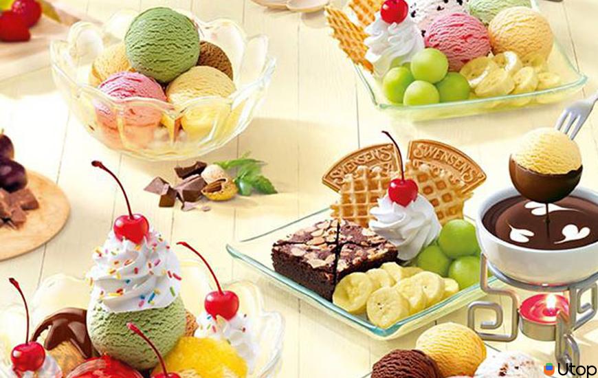 Cùng bạn bè thưởng thức tiệc kem mỹ siêu ngon tại Swensen’s