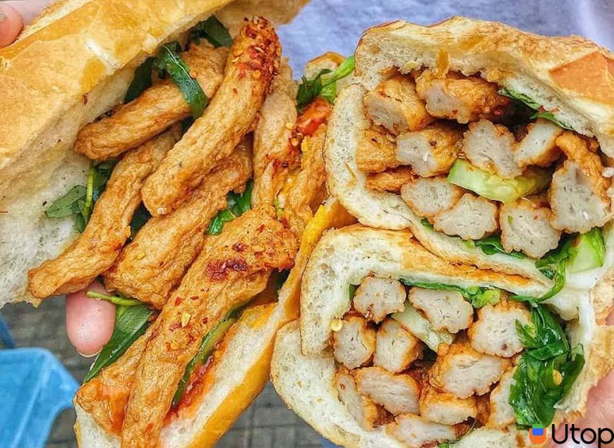  Nước sốt bánh mì chả cá