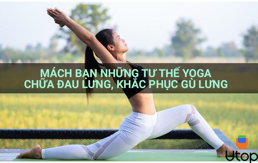 Mách bạn những tư thế yoga chữa đau lưng, khắc phục gù lưng 