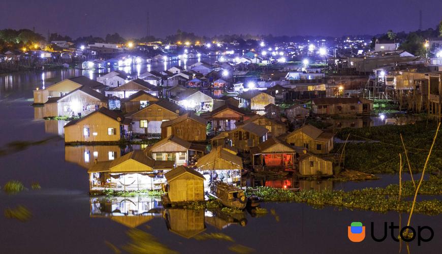 Làng nổi Châu Đốc- An Giang