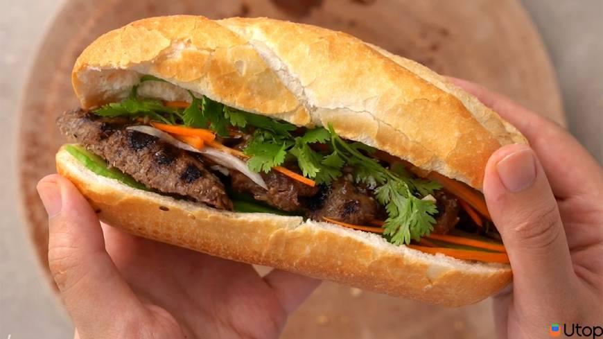 Bánh mì - món ăn nhẹ Hà Nội