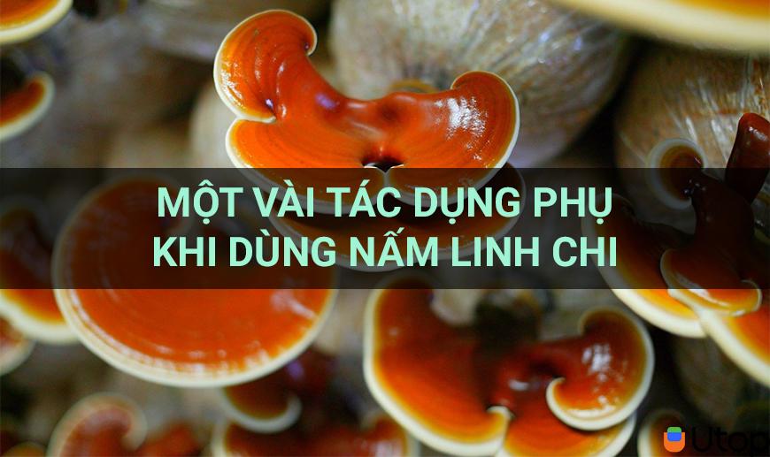 Một vài tác dụng phụ khi dùng nấm linh chi