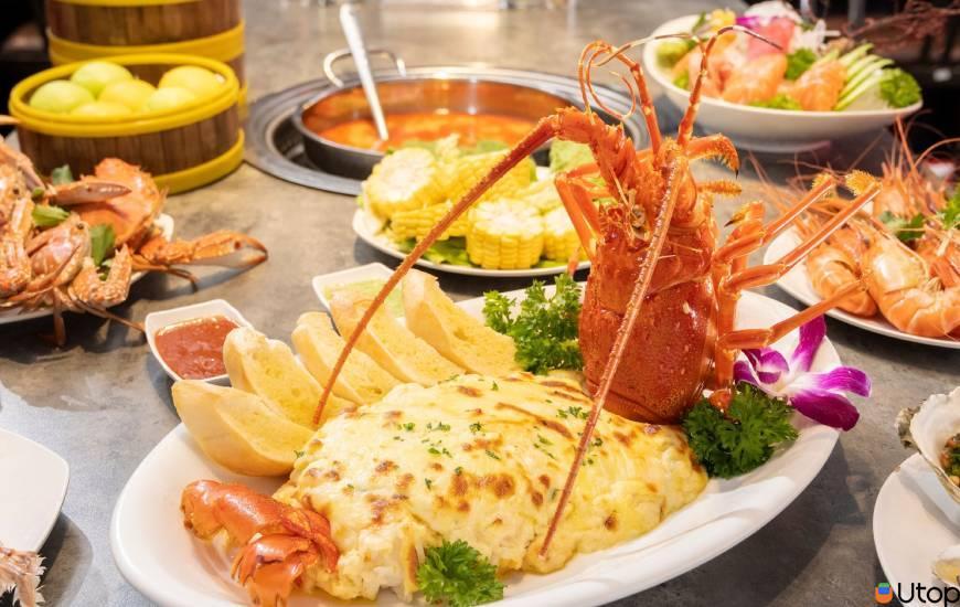 Mức giá buffet cho người lớn tại nhà hàng Cửu Vân Long như sau: