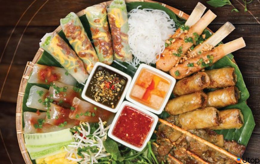 2. Thực đơn tại Wrap & Roll