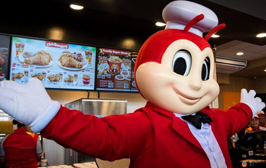 Không gian bố trí của Jollibee