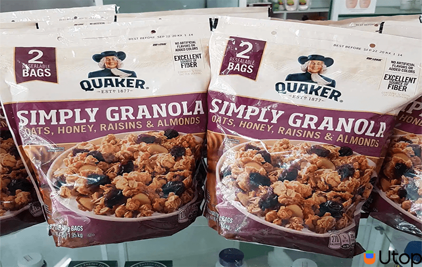 5. Ngũ cốc ăn kiêng Quaker Simply Granola