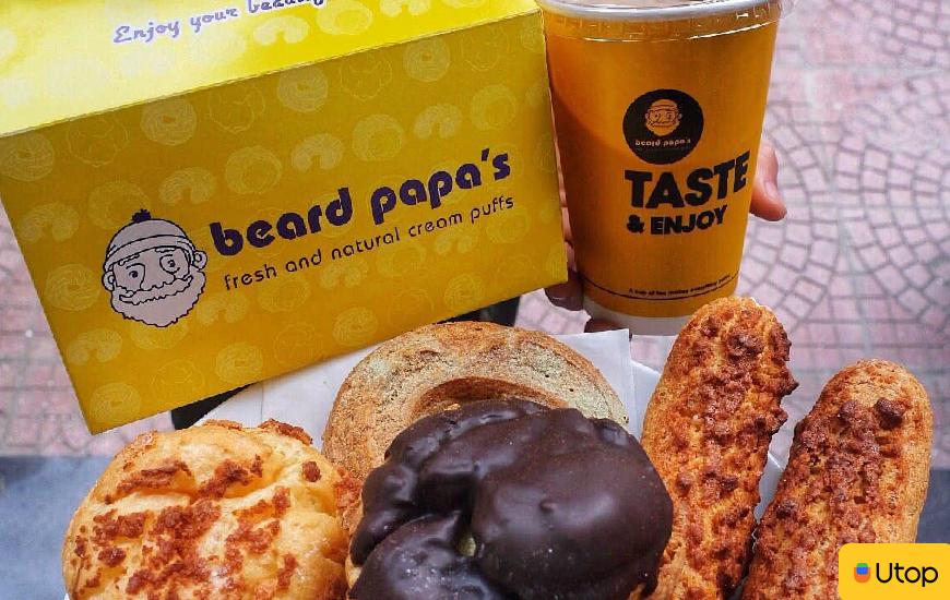 Bánh su kem Beard Papa’s - thương hiệu đến từ xứ sở hoa anh đào