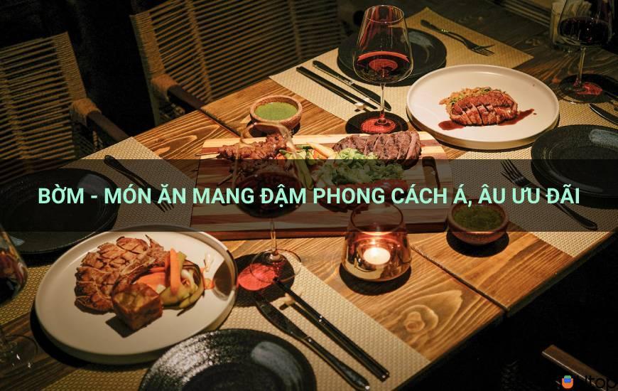 Bờm - Món ăn mang đậm phong cách Á,  u ưu đãi