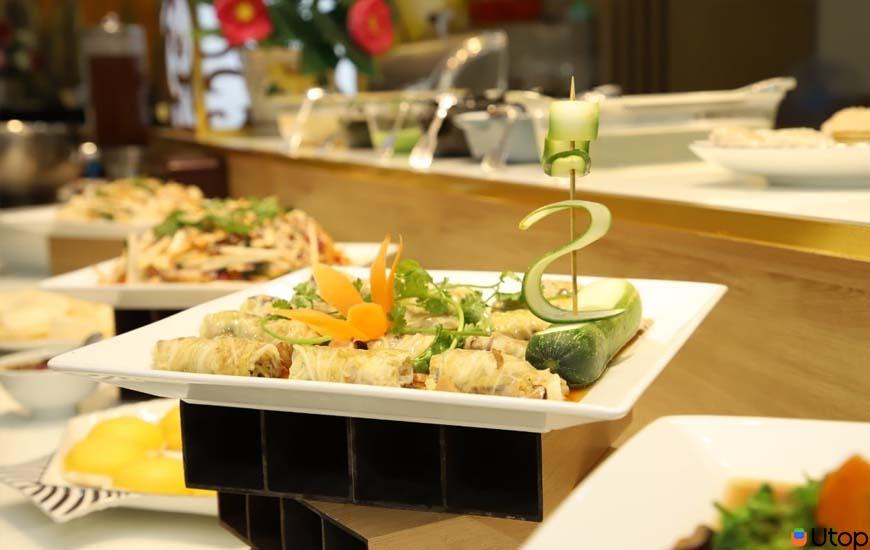 Menu buffet chay tại D’ GEMMA: