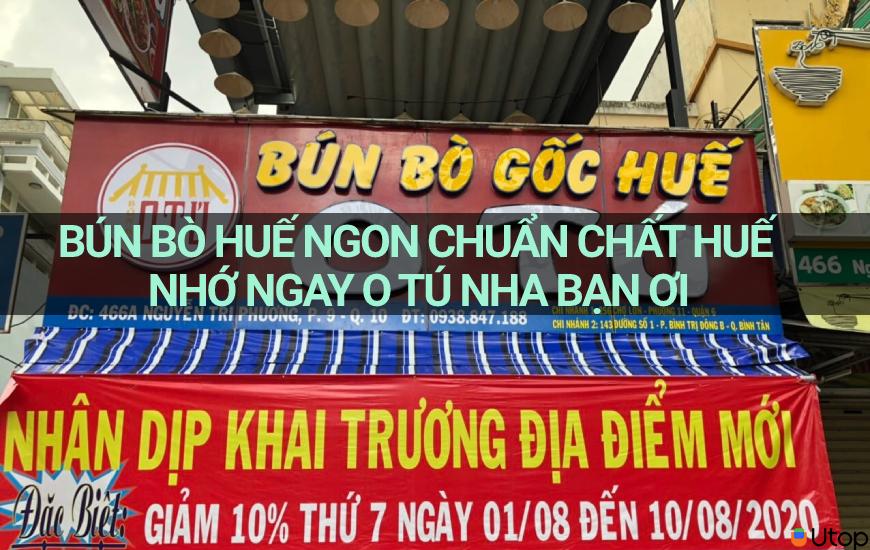 Bún Bò Huế ngon chuẩn chất Huế nhớ ngay O Tú nha bạn ơi