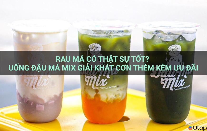 Rau má có thật sự tốt? Uống Đậu Má Mix giải khát cơn thèm kèm ưu đãi