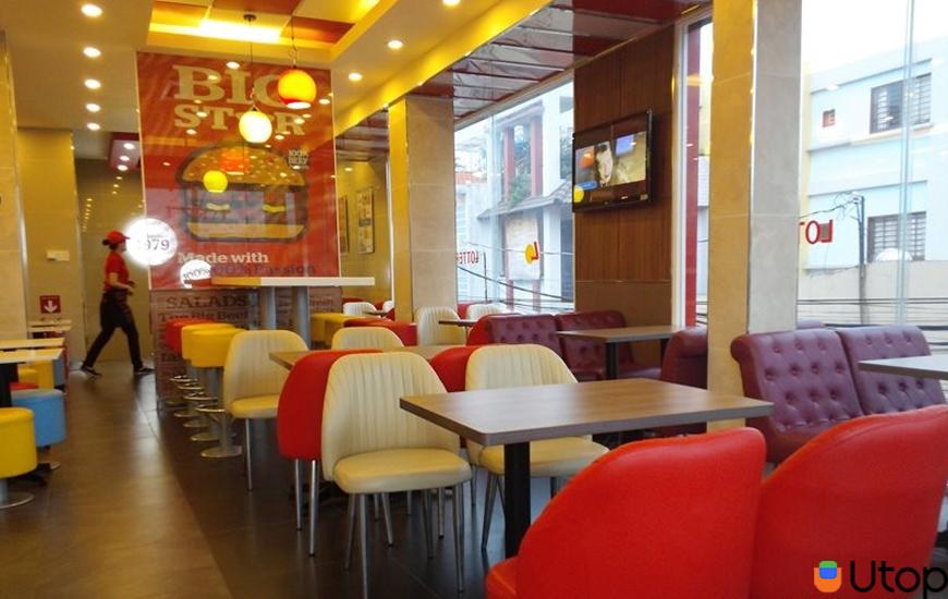 Lotteria cải tạo và nâng cấp cơ sở vật chất cho hệ thống