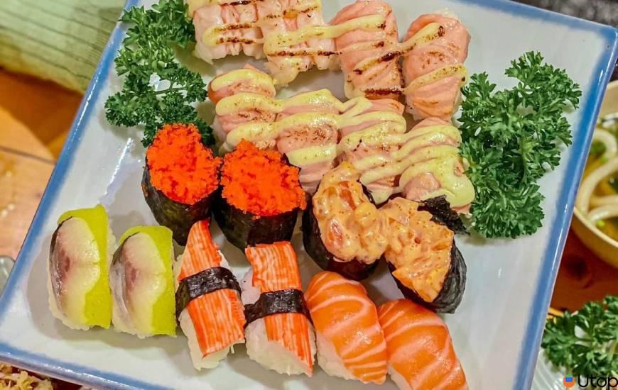 Khám phá các loại sashimi và sushi thượng hạng tại Kunimoto