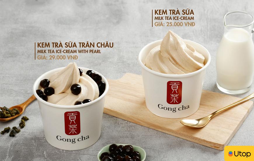 Menu đa dạng với nhiều món làm nên tên tuổi Gong Cha