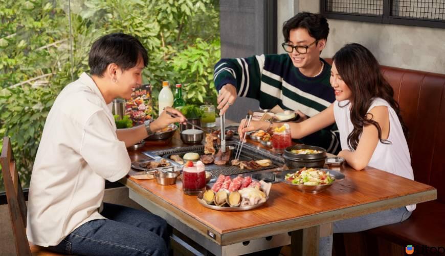 Giá cả buffet, gọi món tại Kpub