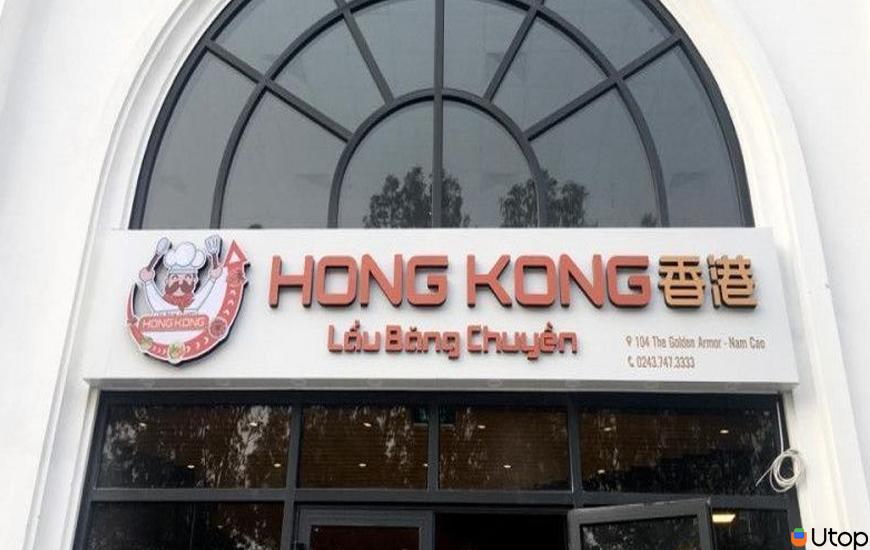 Nhà hàng lẩu băng chuyền Hong Kong