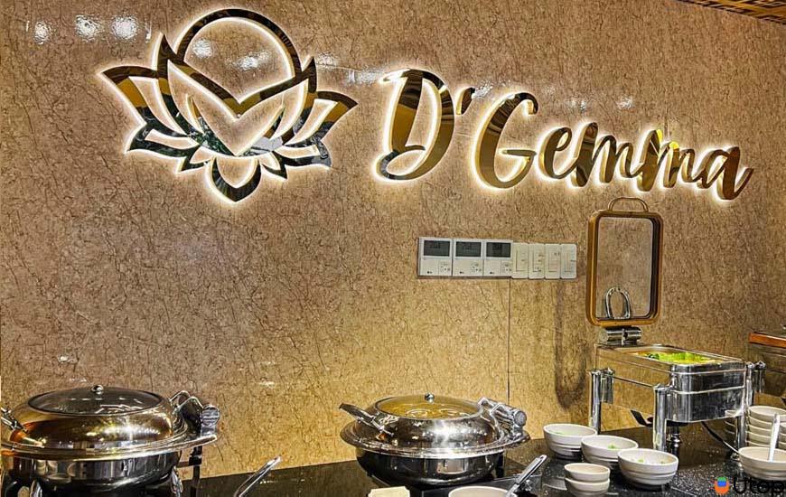 1. Nhà hàng buffet chay tại D’ GEMMA ở đâu?