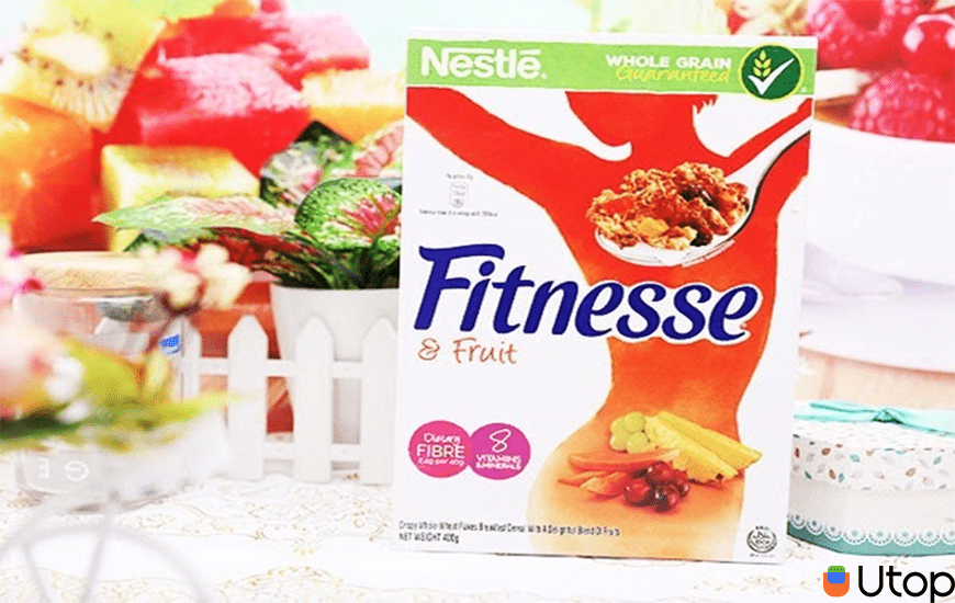 2. Ngũ cốc ăn kiêng Nestlé FITNESSE and Fruit