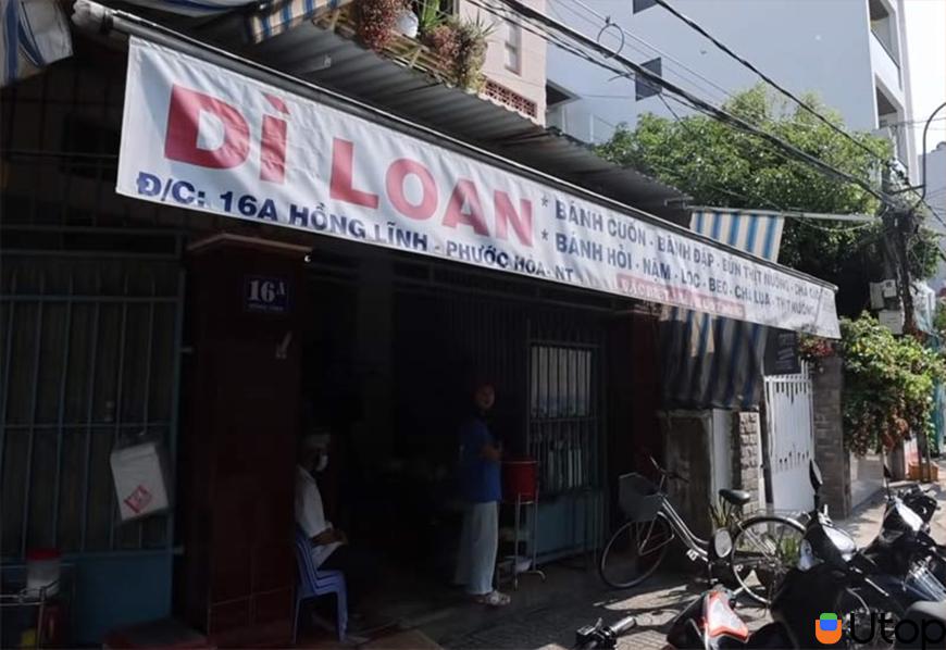 Bánh đập Hồng Lĩnh - Quán Loan