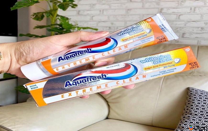 2. Kem đánh trắng răng Aquafresh Whitening