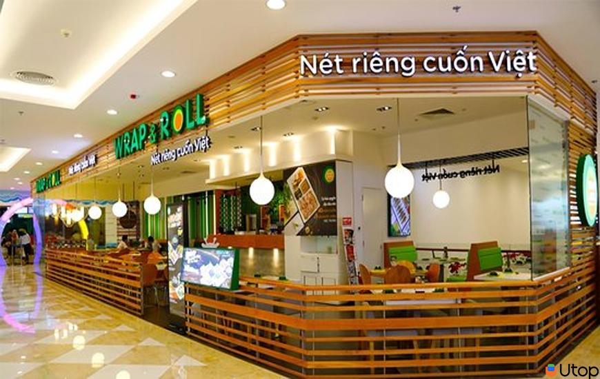 2. Thực đơn tại Wrap & Roll