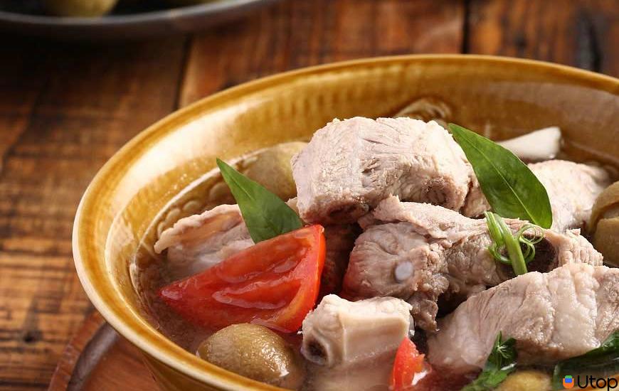 Canh sườn nấu sấu chua