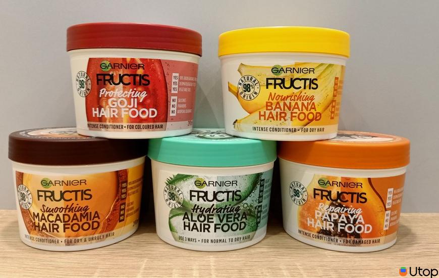 Kem ủ tóc Garnier Fructis