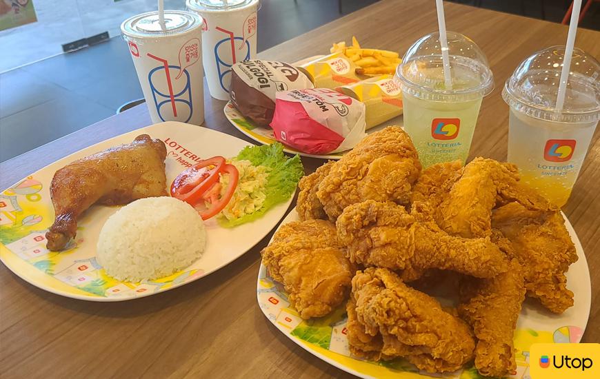 Cảm nhận khi ăn gà tại Lotteria