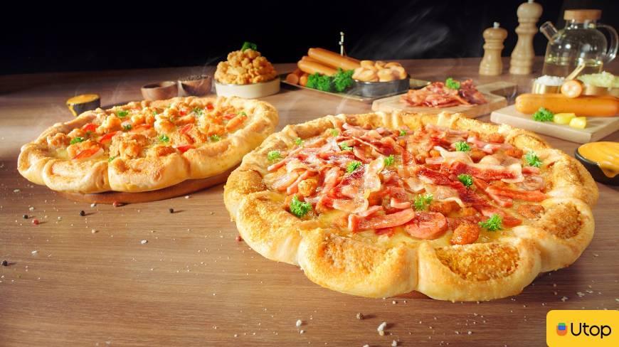 Thực đơn các món phong phú tại The Pizza Company