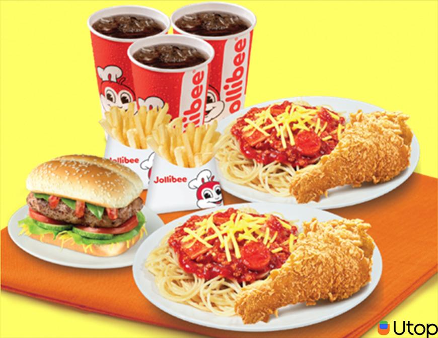 Khuyến Mãi Ngập Tràn Ăn Gà Giòn Vui Vẻ Jollibee Chỉ Có Trên App Utop| Khuyến mãi ngập tràn ăn gà giòn vui vẻ Jollibee chỉ có trên app Utop