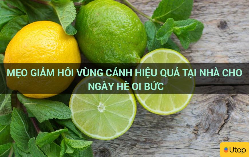 Mẹo giảm hôi vùng cánh hiệu quả tại nhà cho ngày hè oi bức