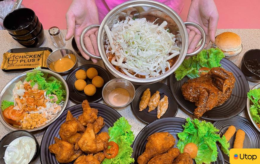 Mã voucher giảm giá siêu hời độc quyền của The Chicken Plus trên Utop