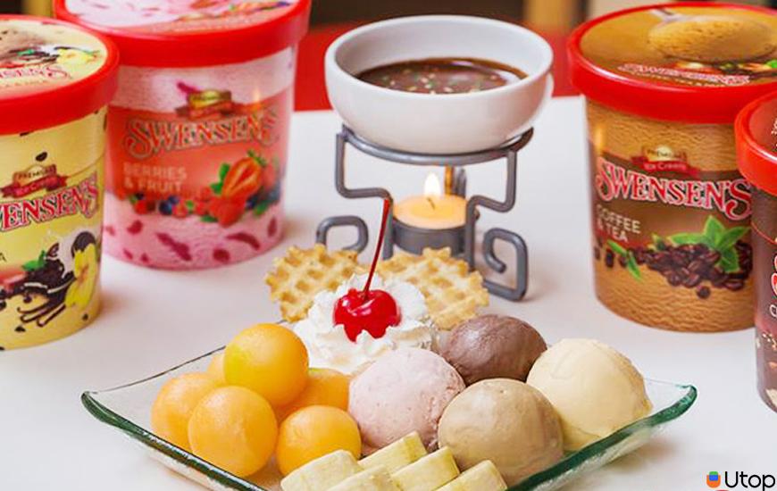 Thế giới kem mỹ Swensen's hấp dẫn và lôi cuốn