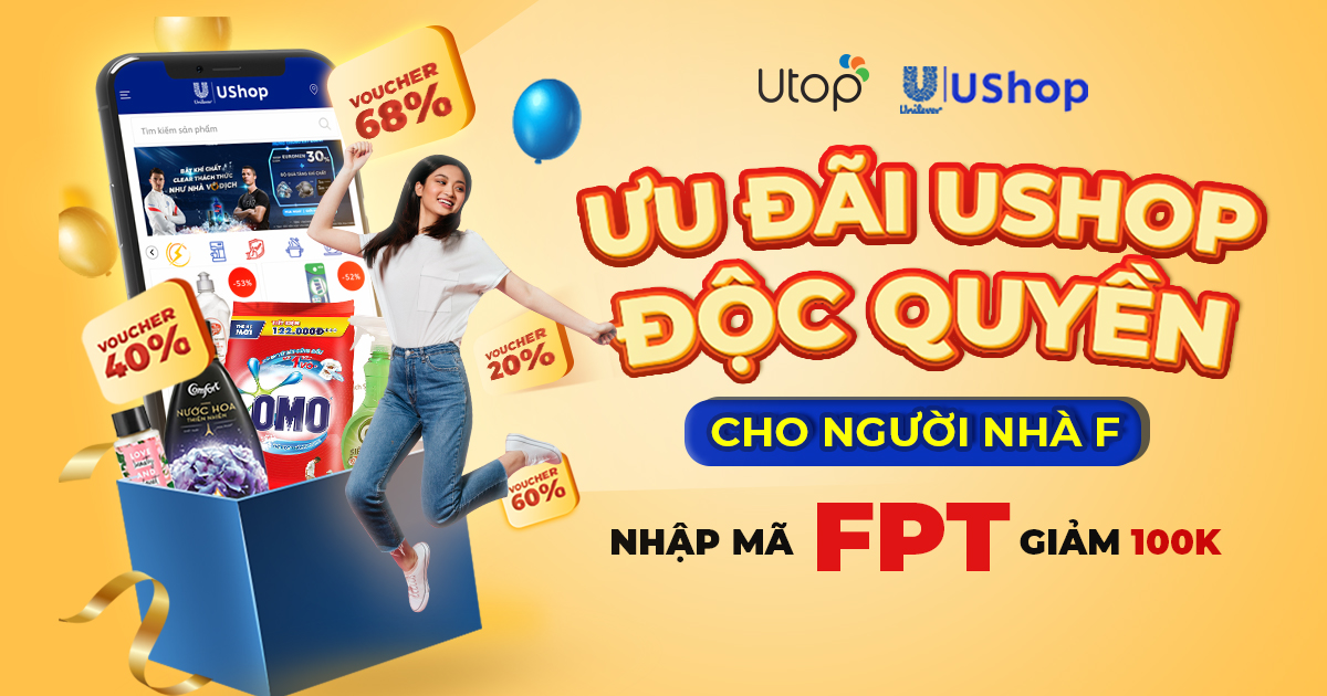 Nhập mã FPT để được giảm 100K - Ưu đãi độc quyền cho người nhà F