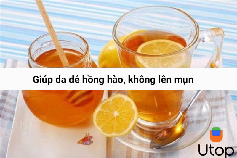 Giúp da dẻ hồng hào, không lên mụn