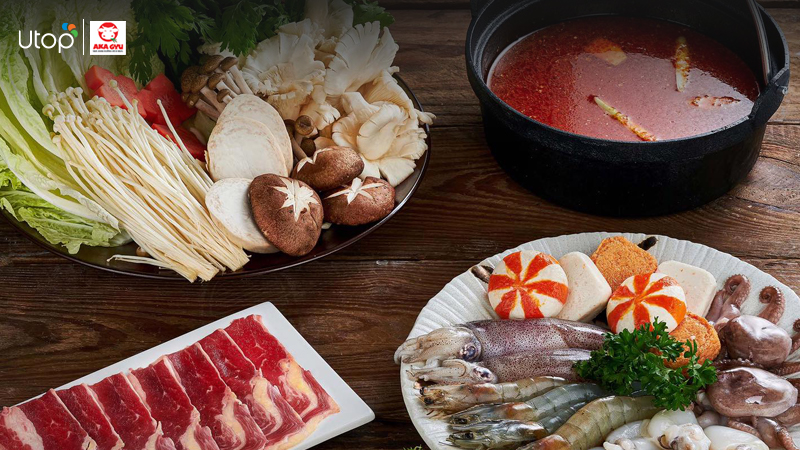 Akagyu buffet Nhật Bản