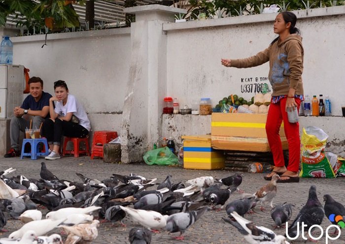 Cà phê bệt - nhà thờ Đức Bà