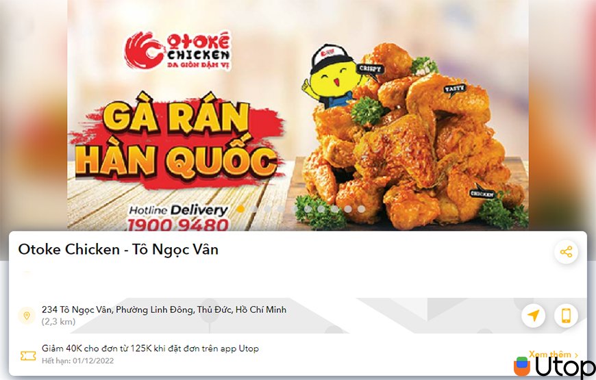 Giá cả của Otoke Chicken như thế nào?