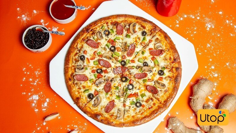 Nhận ưu đãi cực đơn giản khi mua voucher pizza Poco tại Utop