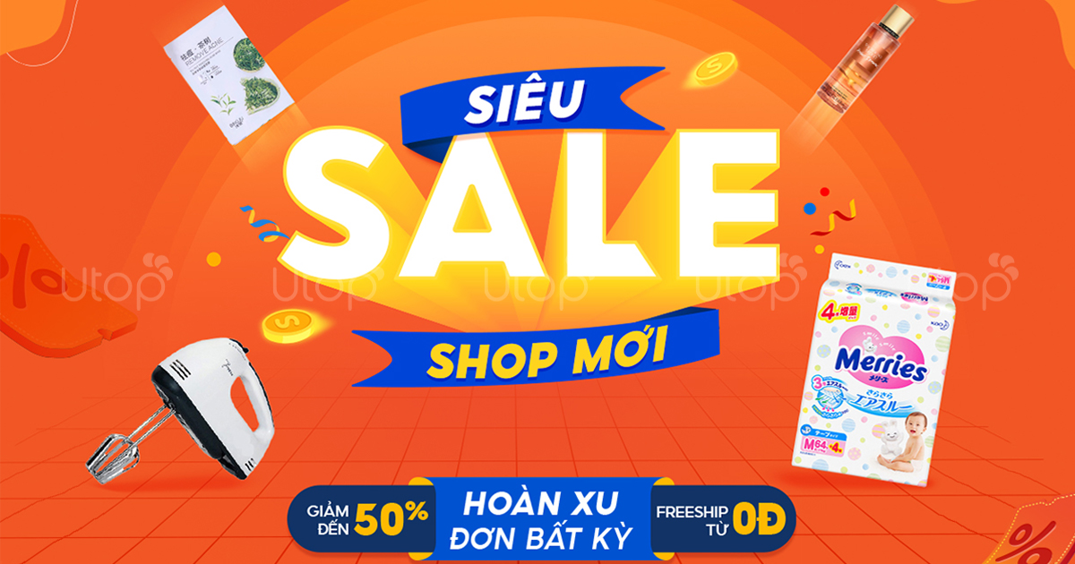 Siêu sale dành cho Shop mới