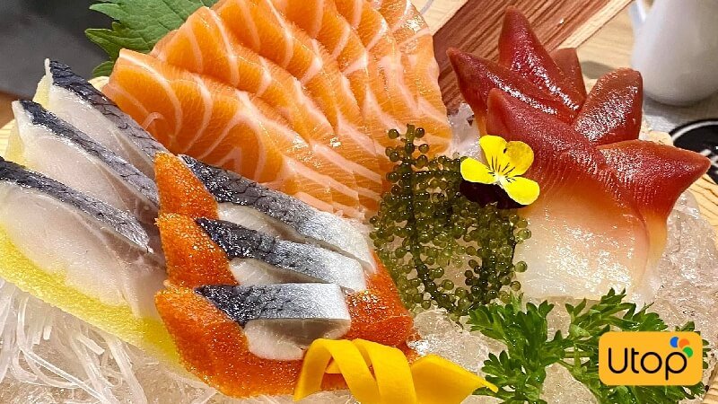 Grand Sushi KO với những món sashimi tươi ngon chuẩn vị Nhật