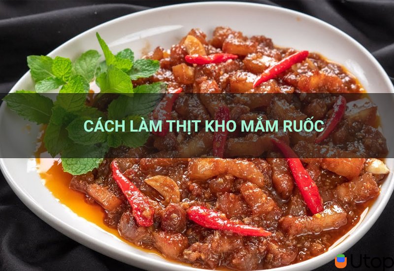 Thịt kho mắm ruốc món ăn hao cơm những ngày mùa đông sắp tới