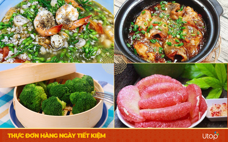 Thực đơn ăn uống dinh dưỡng, tiết kiệm khác