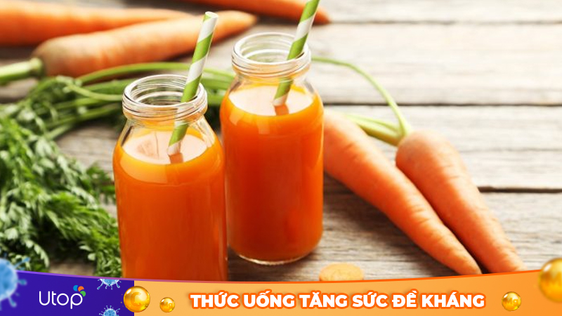 Nước ép cà rốt - Thực phẩm tốt cho sức khoẻ