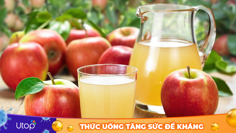 Nước táo - Giải pháp ăn uống tăng cường sức đề kháng