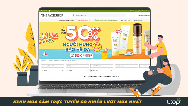 The Face Shop - Mua sắm online mỹ phẩm chính hãng