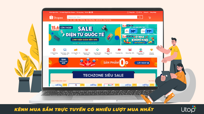 Shopee - App mua sắm online giá rẻ, được nhiều lượt mua nhất hiện nay