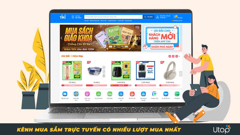 Tiki - Ứng dụng mua sắm online tốt nhất